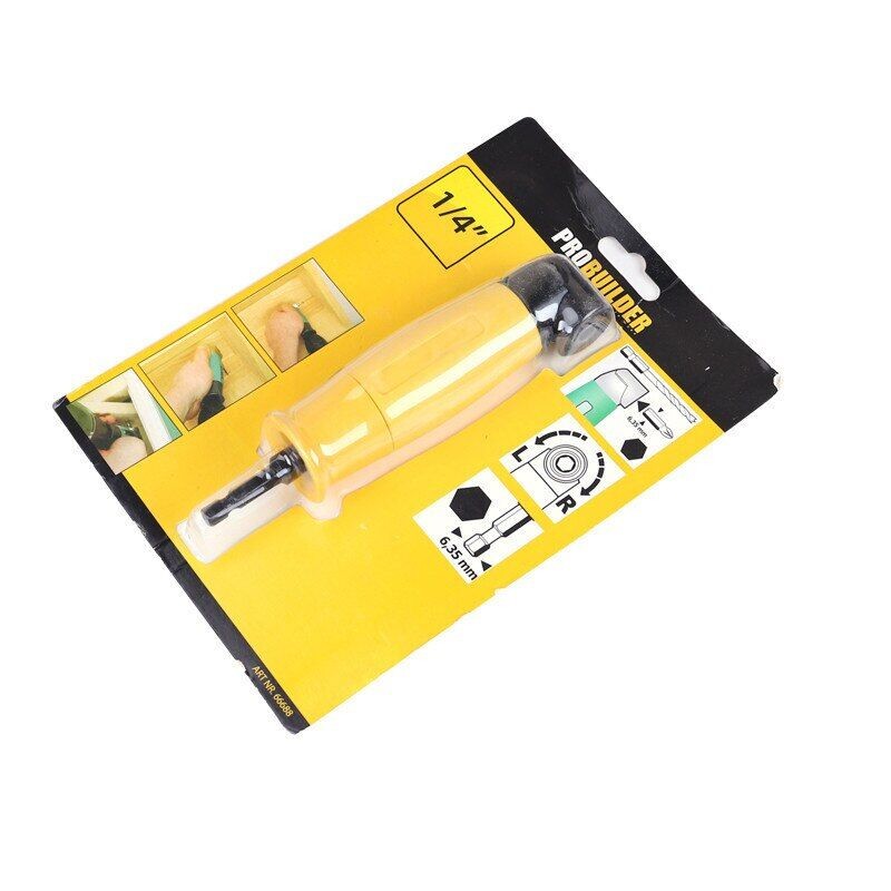 Alfa Electric Аголен наставок за штрафење жолт  83411