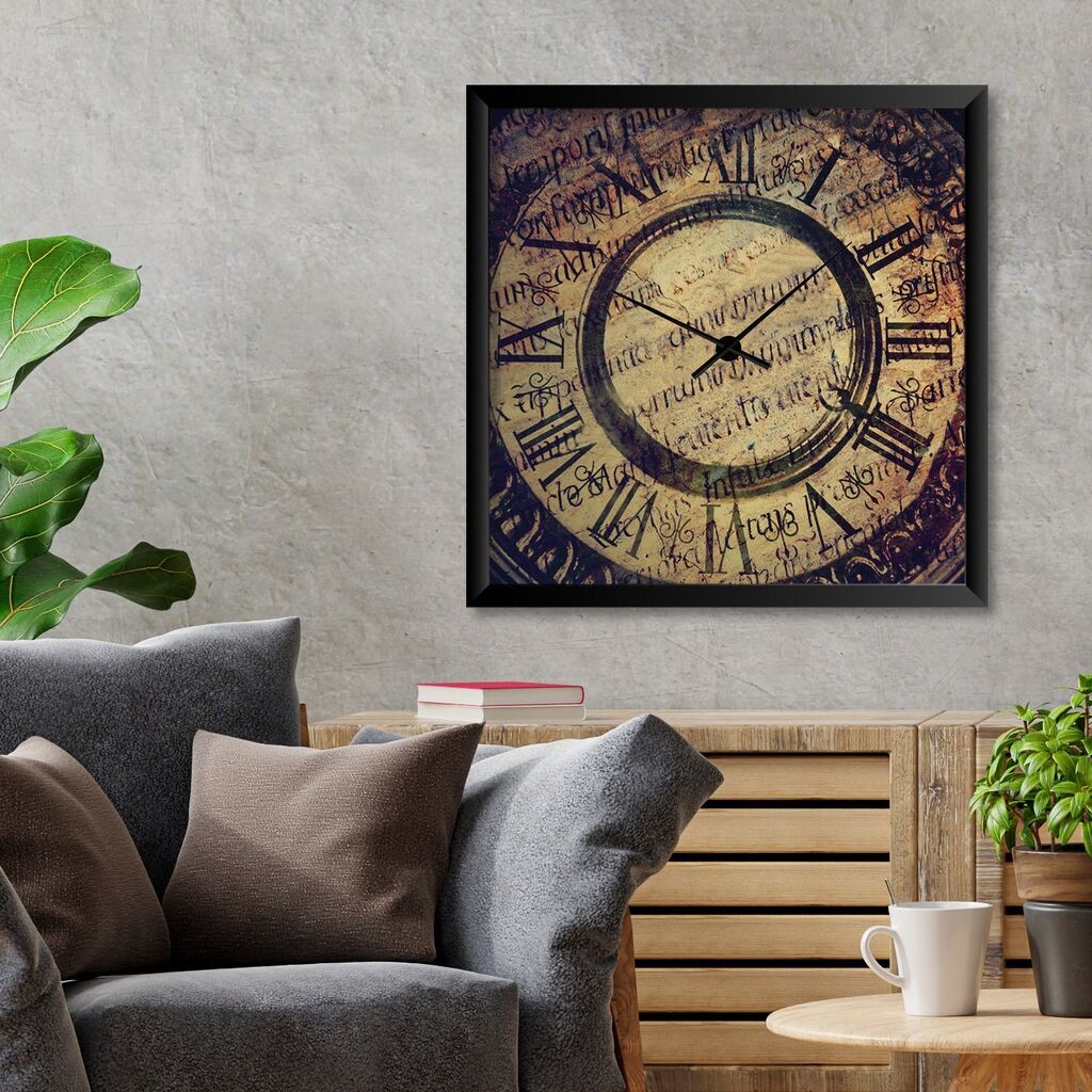 Wallity декоративен dzиден часовник STMDF1728873, 45x45 см