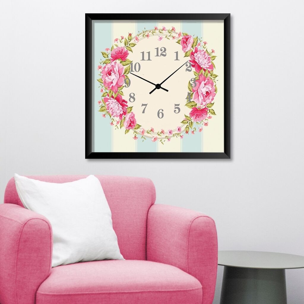 Wallity декоративен dzиден часовник STMDF213437059, 45x45 см