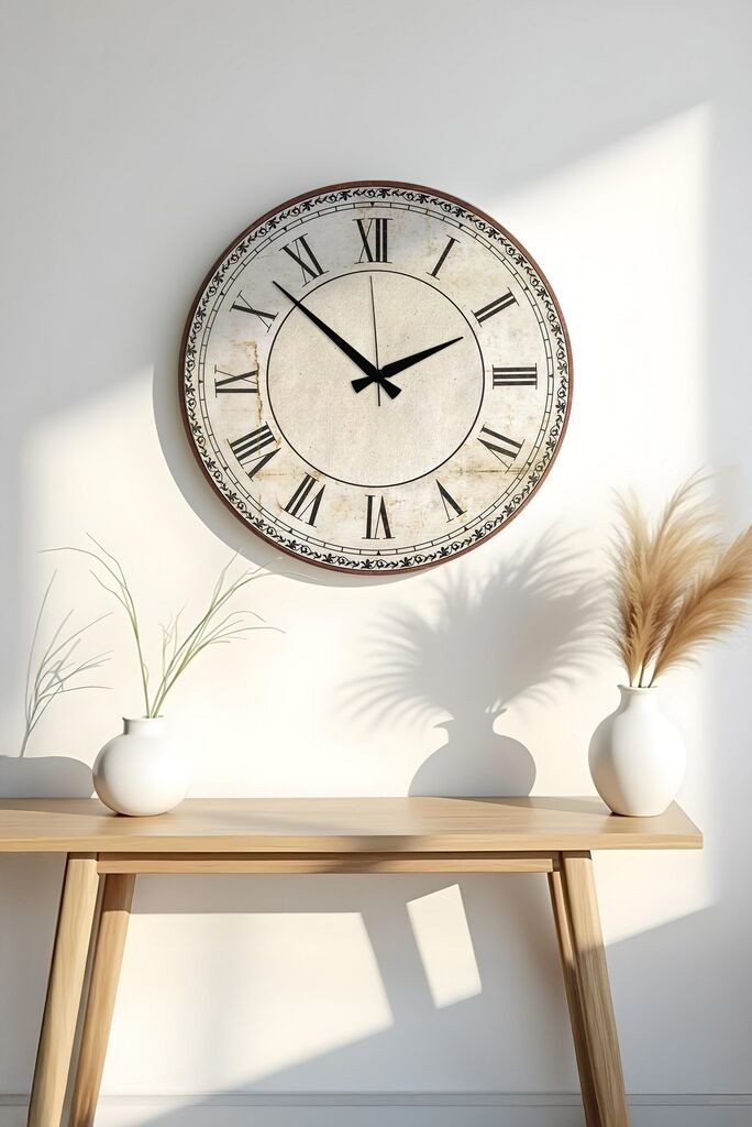 Wallity декоративен dzиден часовник Huhuas00039, 50x50 см