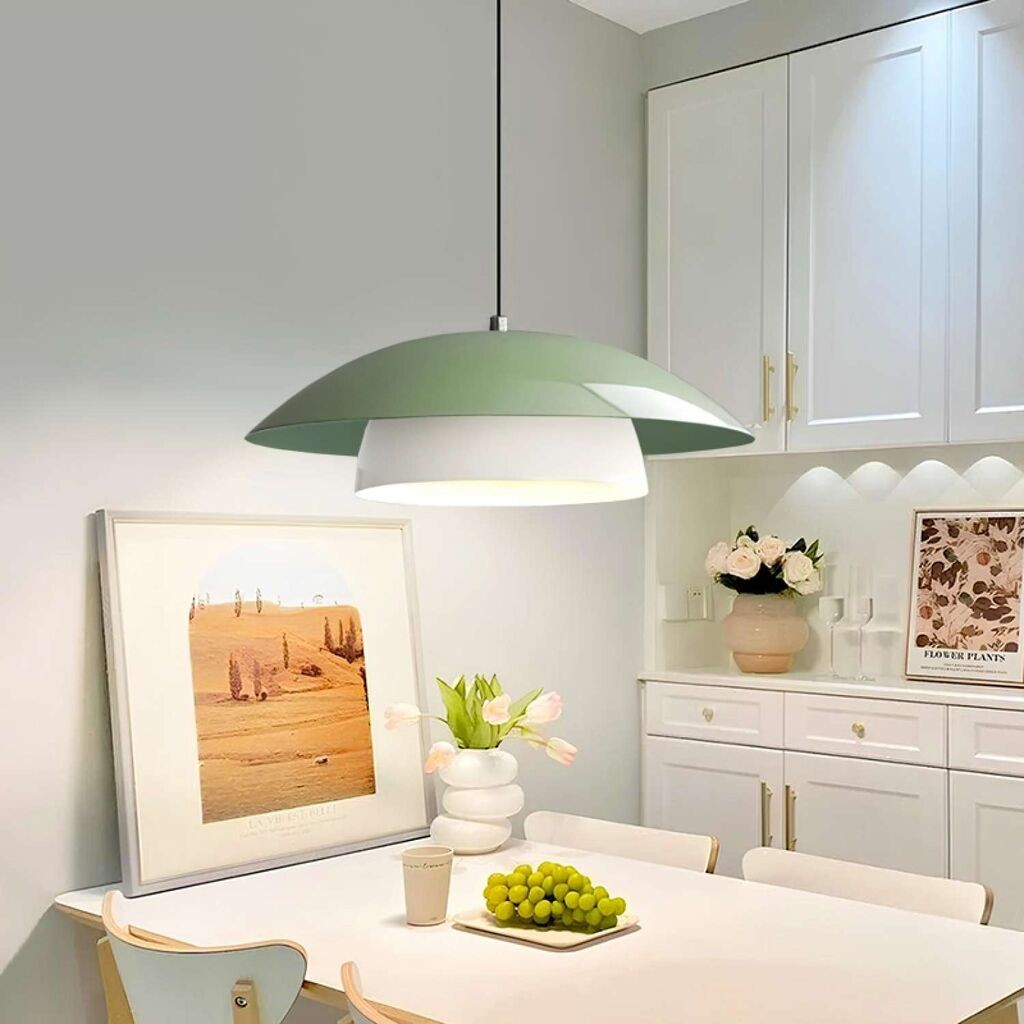 Opviq Luster 241701, зелено-бела