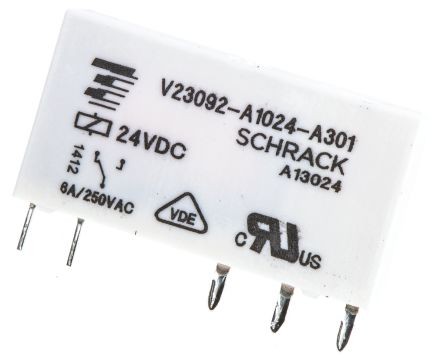 Schrack Реле 24V DC 1xNC+NO SNP0302  V23092-A1024-A301