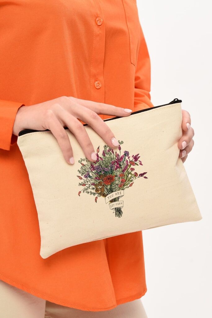 Тоалетна торба MyValice 745, кремаста