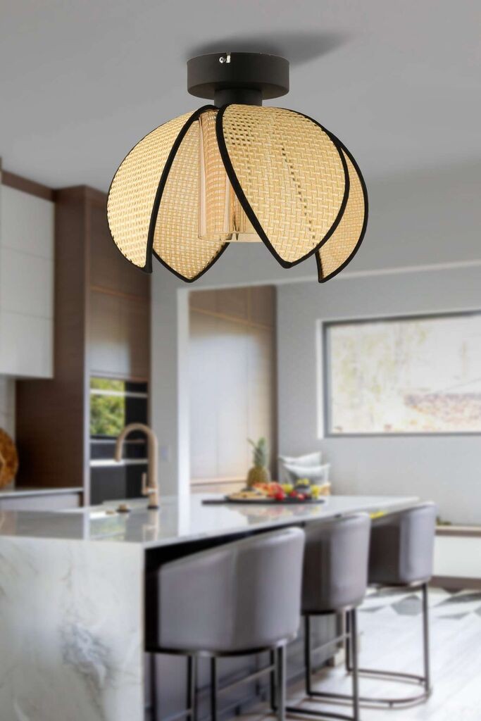 Лустер Opviq 64885, беж-црн