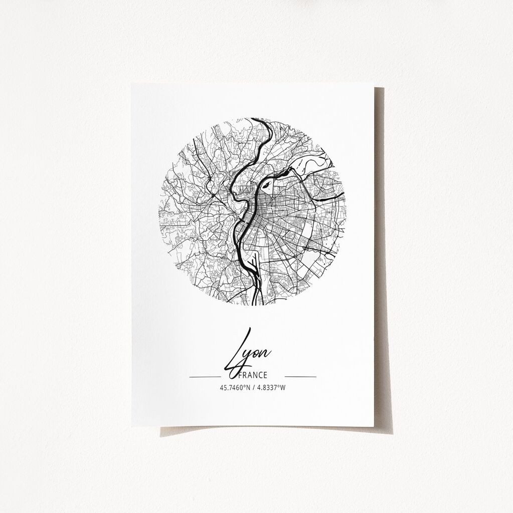 Постер „Волити" Франција Лион-2075, 21x29,7 см