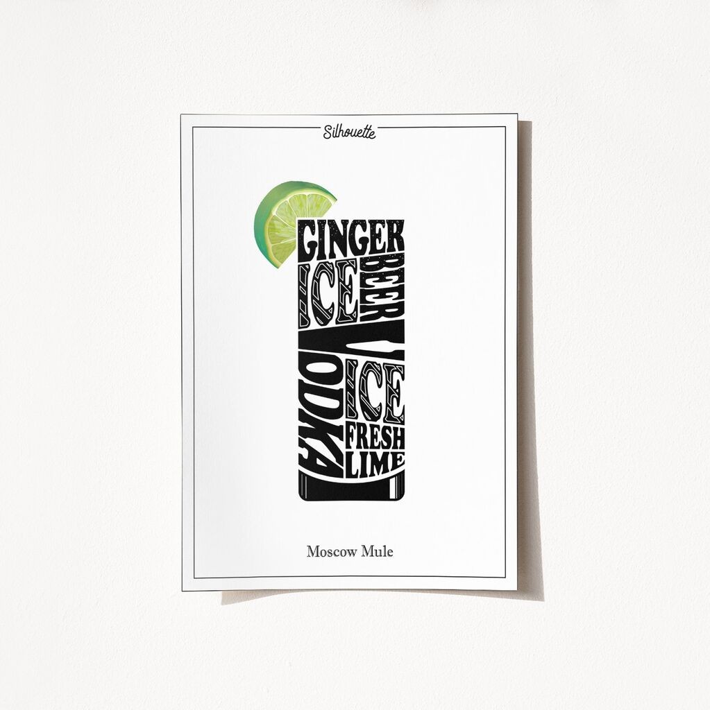 Постер „Волити" „Москва Мул"-2045, 21x29,7 см