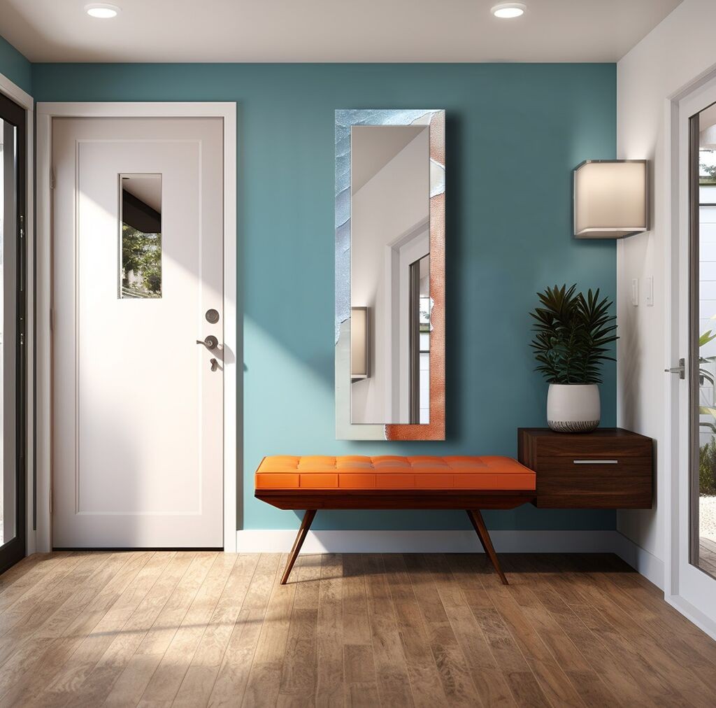 Огледало Wallity 40120softma-005, 40x120 см, шарено