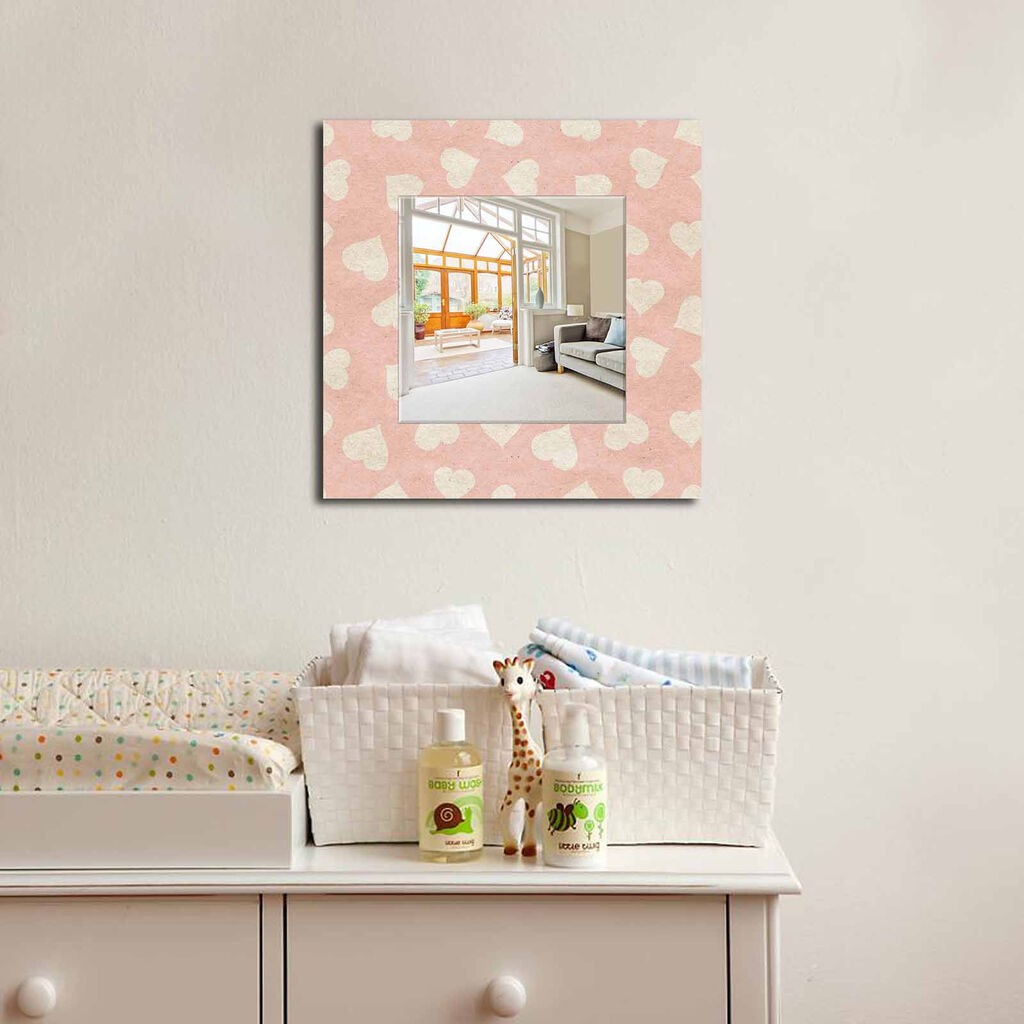 Огледало Wallity MA-12, 50x50 см, во боја