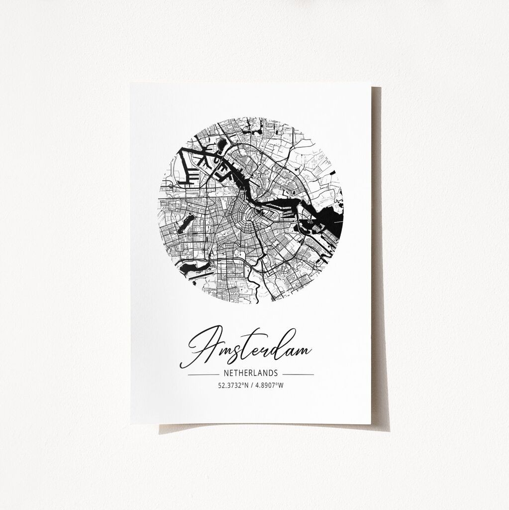 Постер „Волити" Амстердам-2065, 21x29,7 см