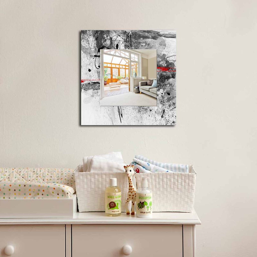 Огледало Wallity MA-39, 50x50 см, во боја