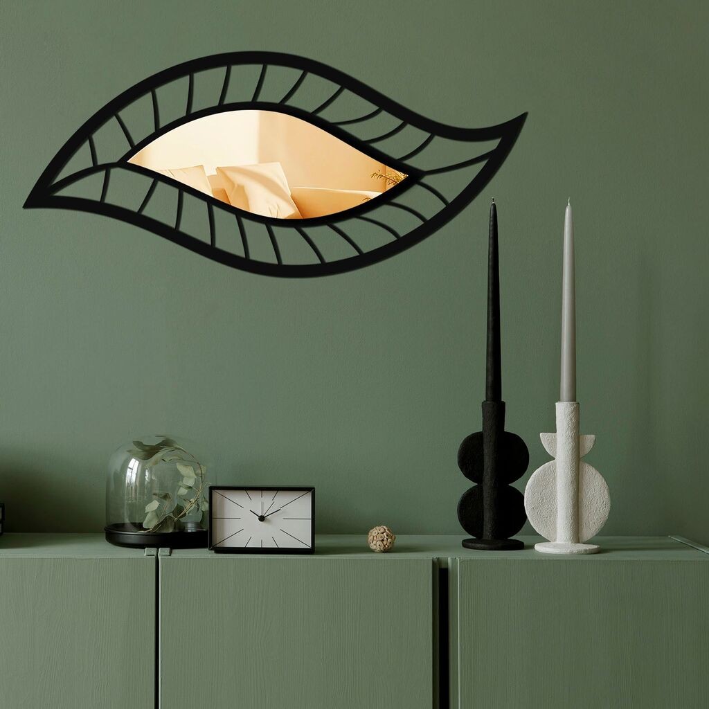 Огледало за dzид Ozgl513, 65x29 см, златна боја