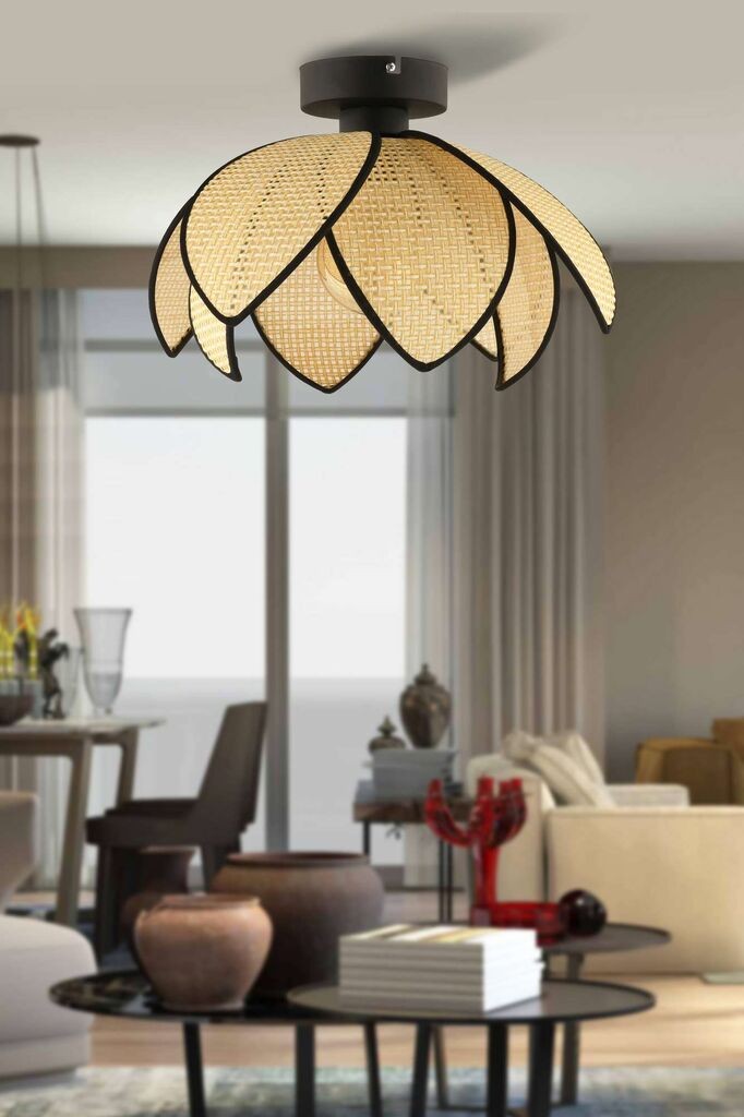 Лустер Opviq 64887, беж-црн