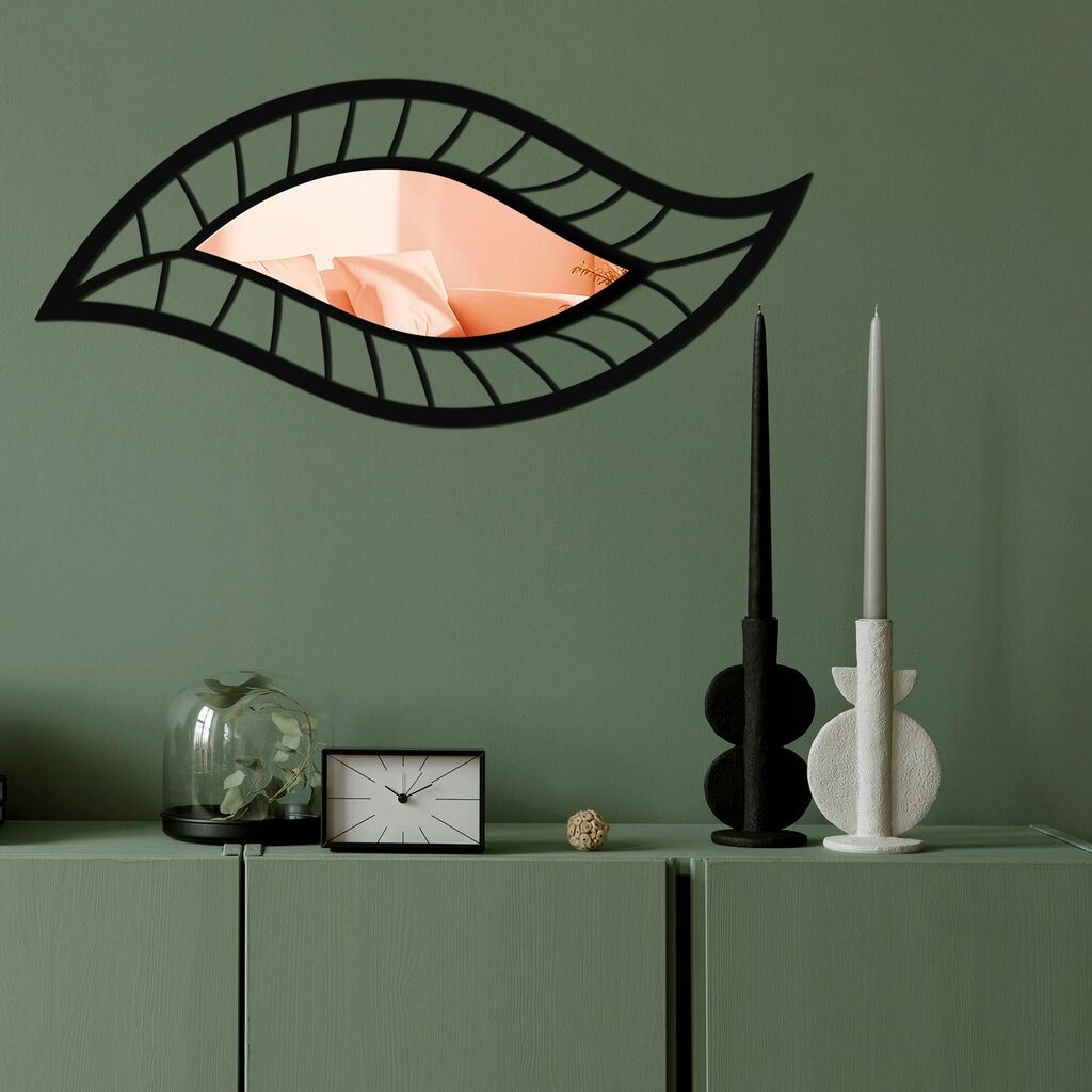 Огледало Wallity Ozgl513, 65x29 см, розево-златно