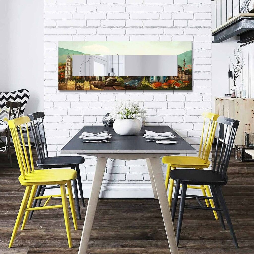 Огледало Wallity 40120YMA-48, 40x120 см, шарено