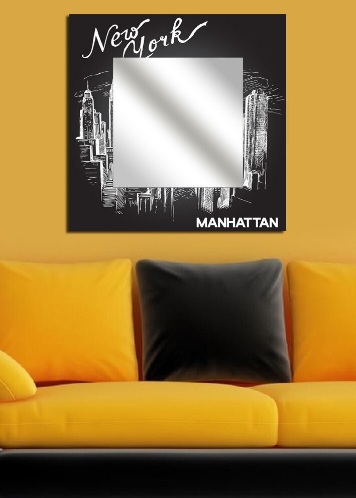 Огледало Wallity MA-25, 50x50 см, во боја