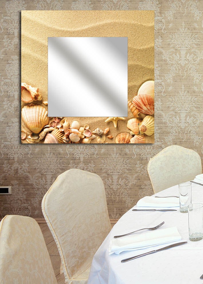 Огледало Wallity MA-38, 50x50 см, во боја