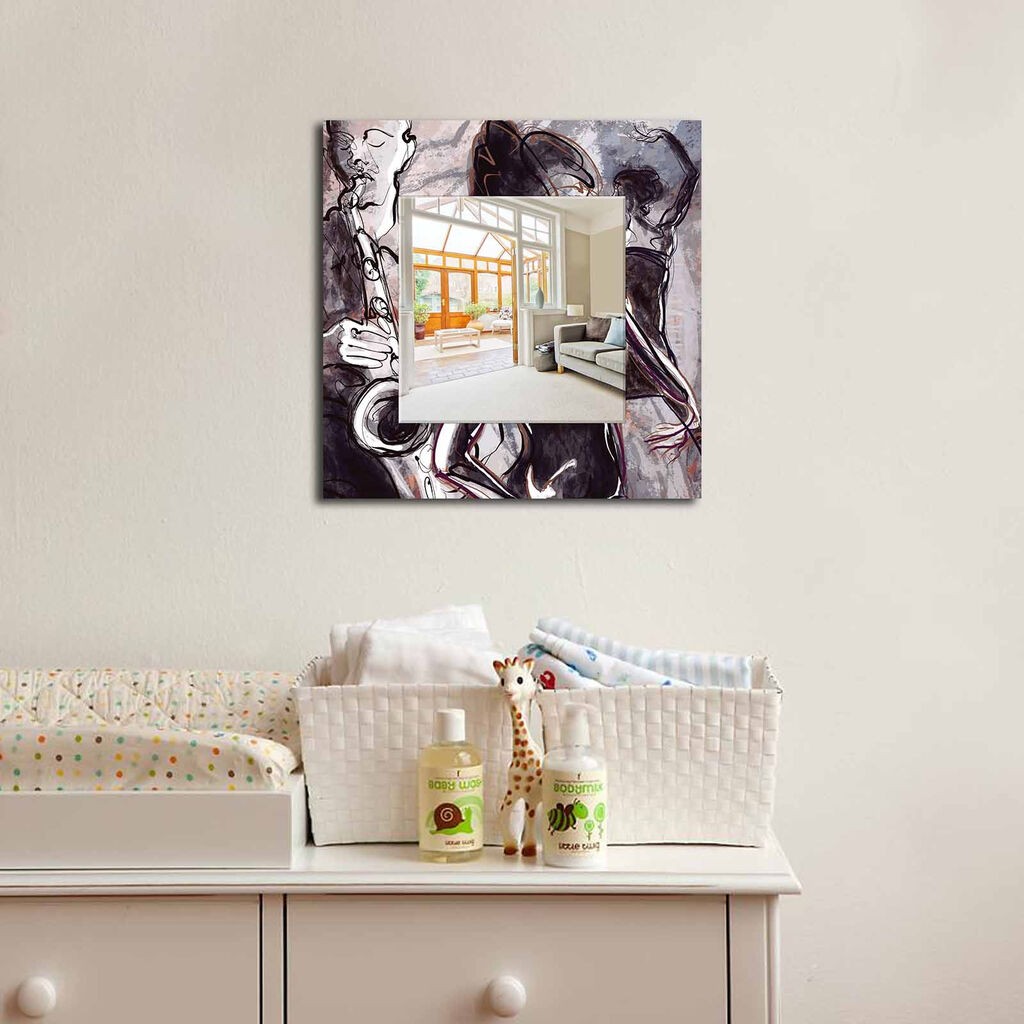 Огледало Wallity MA-14, 50x50 см, во боја