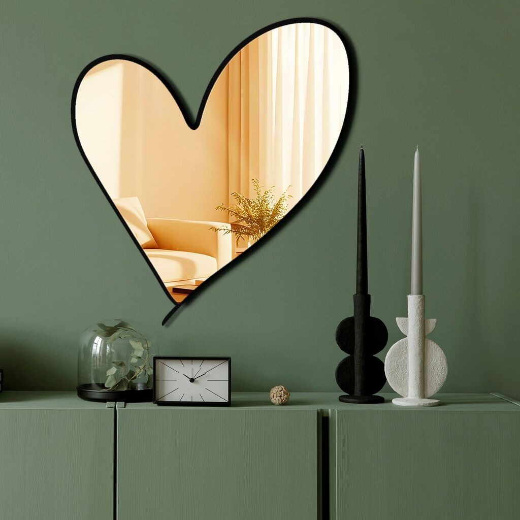 Огледало за dzид Ozgl517, 43x48 см, златна боја