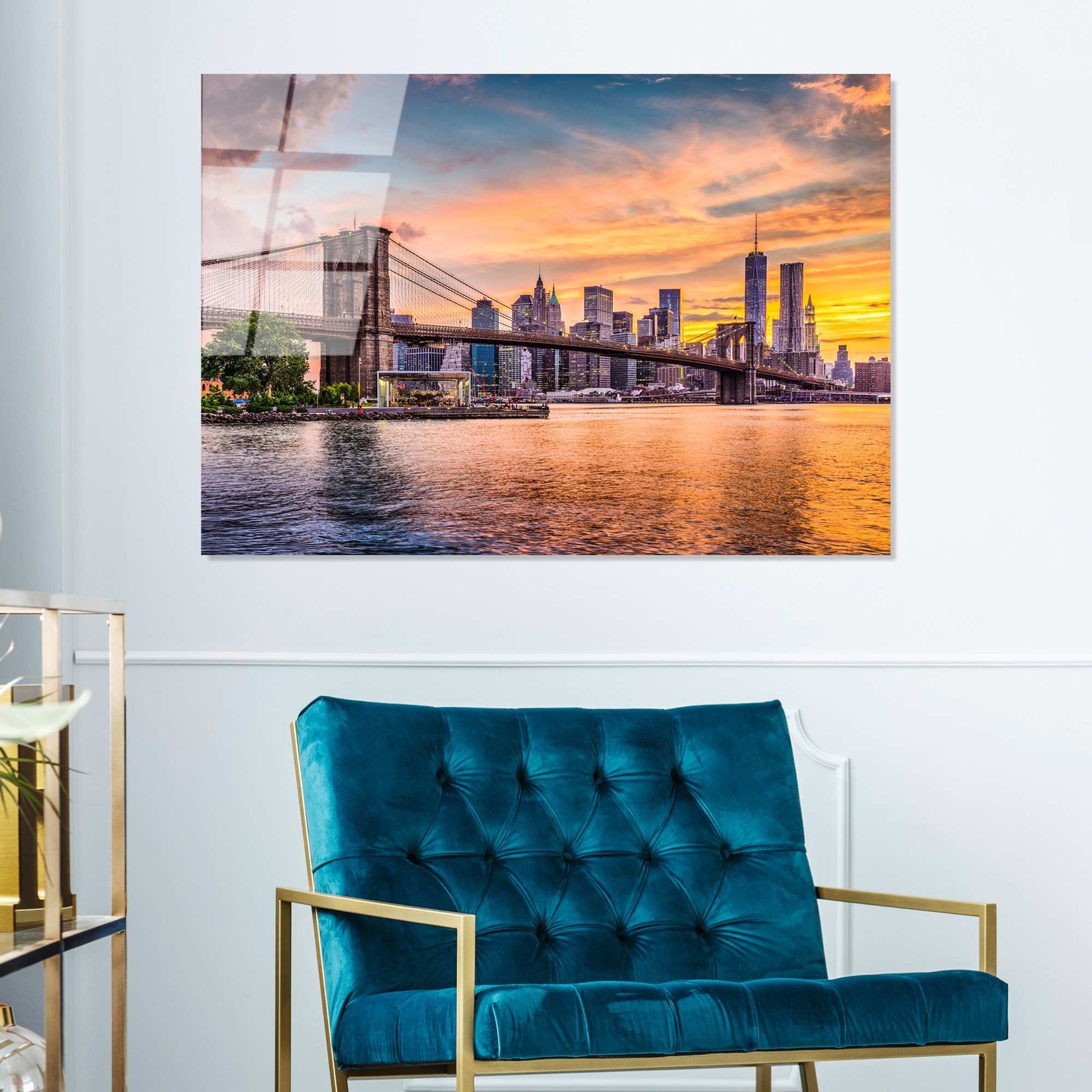 Слика од калено стакло Wallity 70x100cm