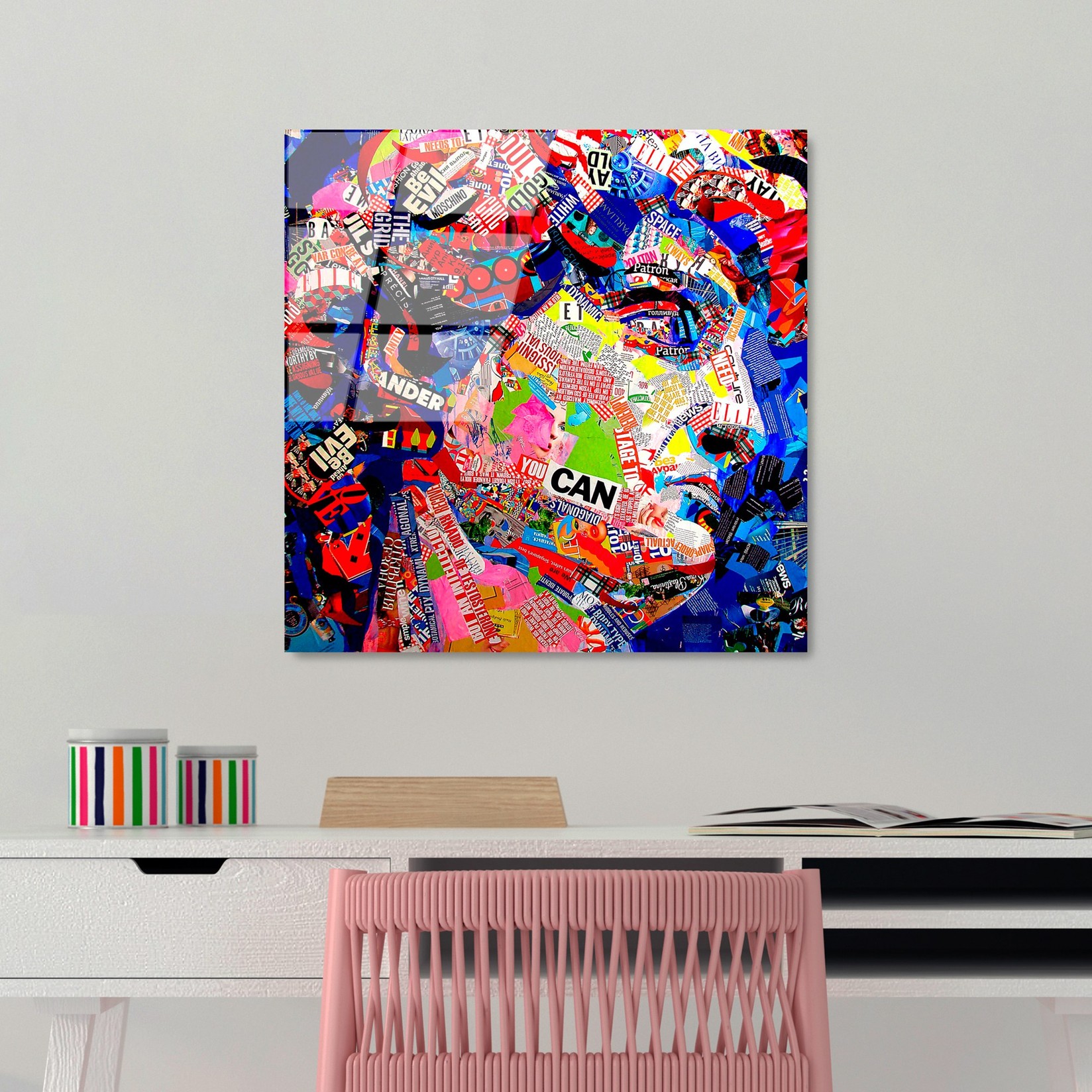 Слика од калено стакло Wallity 50x50cm