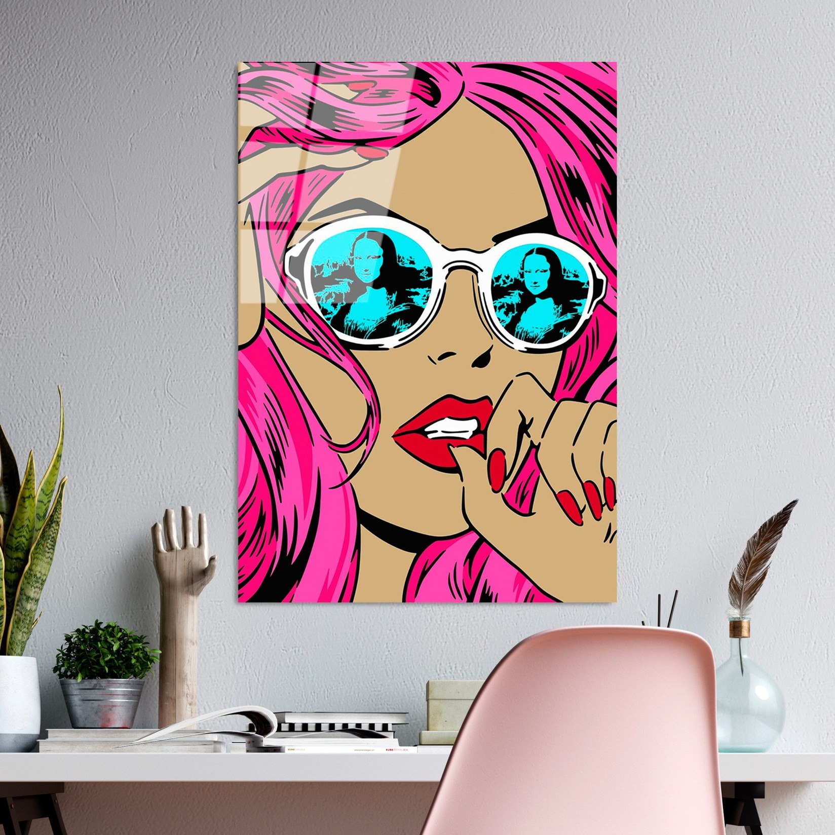 Слика од калено стакло Wallity 70x100cm