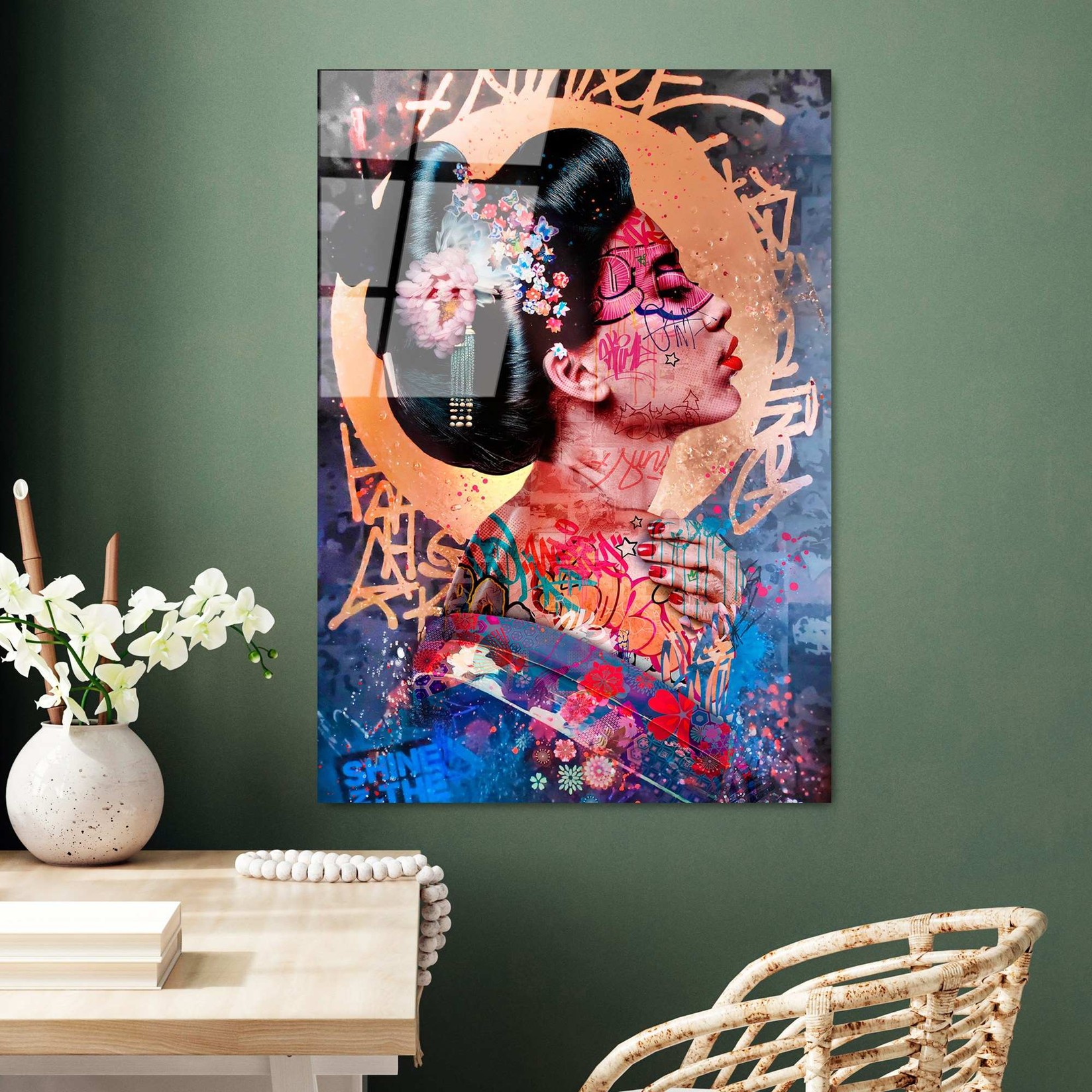 Слика од калено стакло Wallity 70x100cm