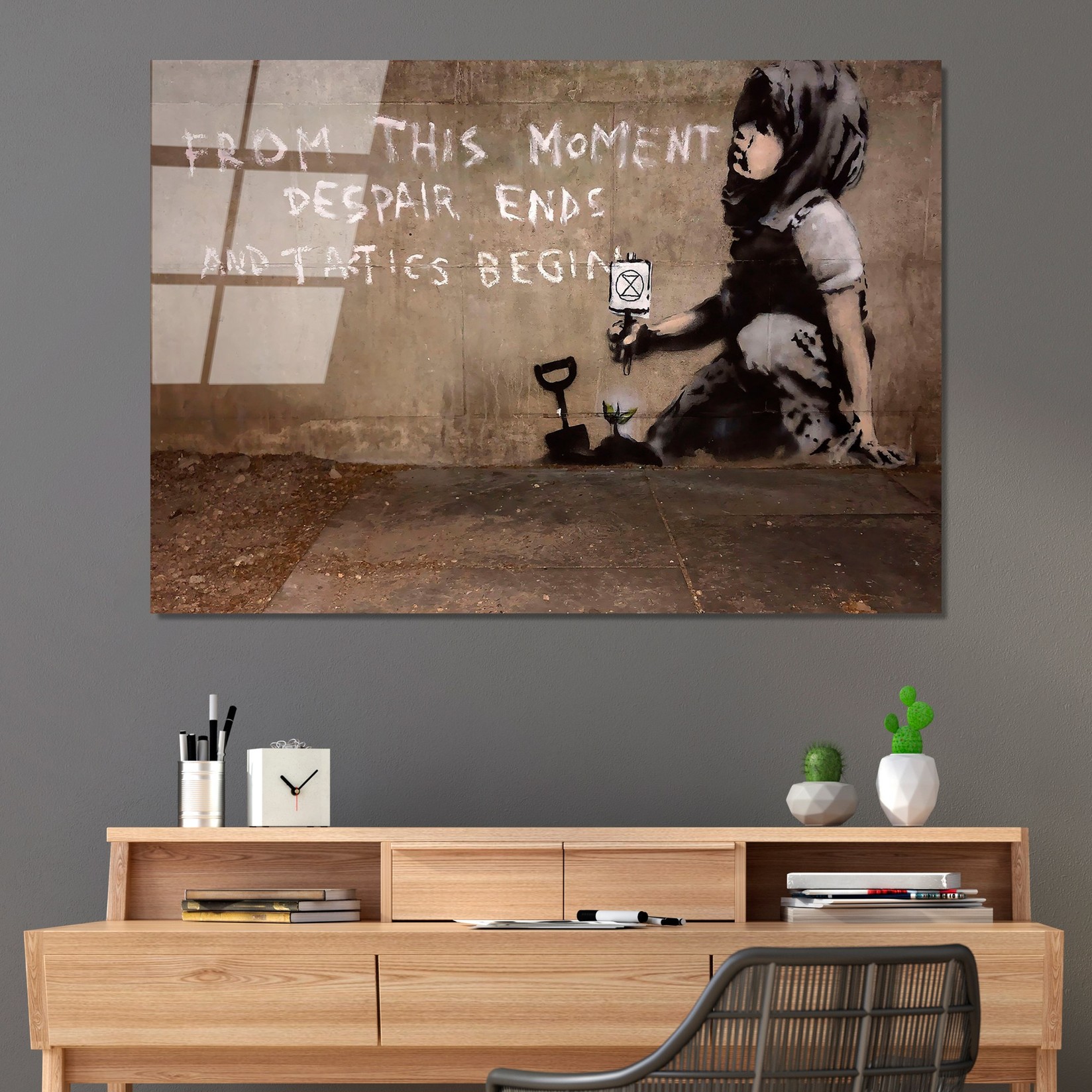 Слика од калено стакло Wallity 70x100cm