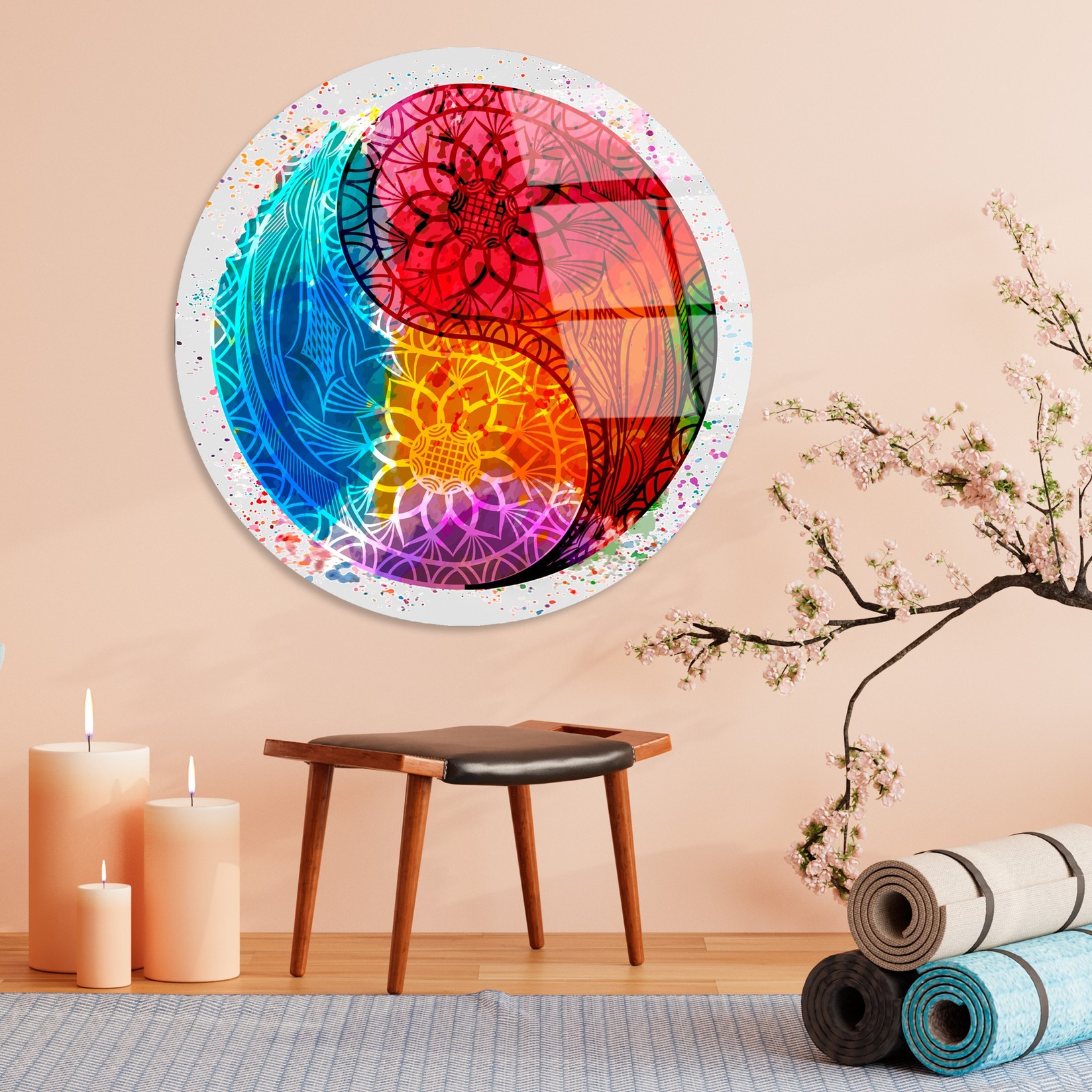 Wallity слика од калено стакло 60 см