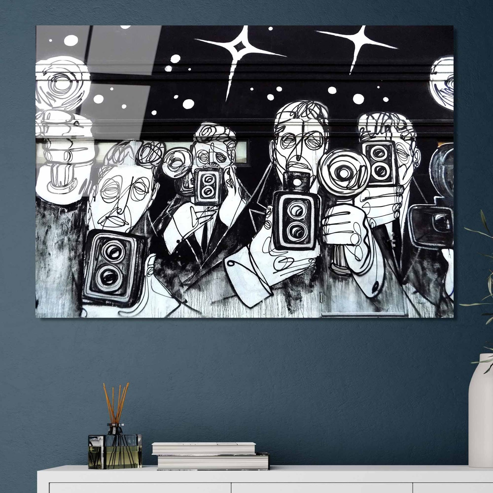 Слика од калено стакло Wallity 70x100cm