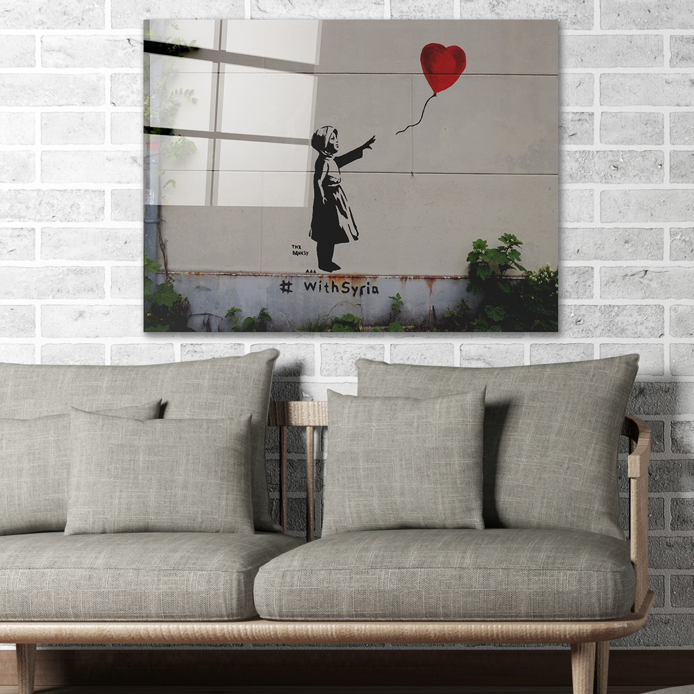 Слика од калено стакло Wallity 45x65cm