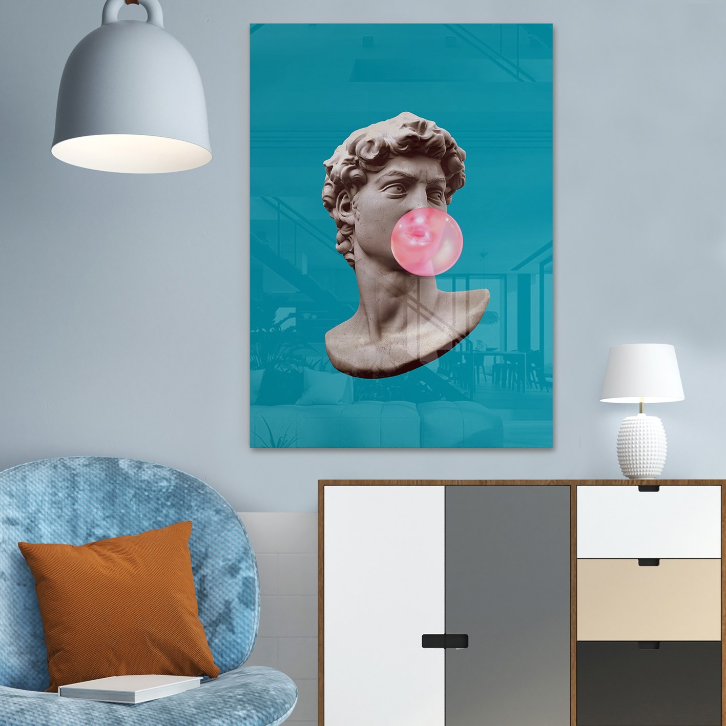 Слика од калено стакло Wallity 70x100cm