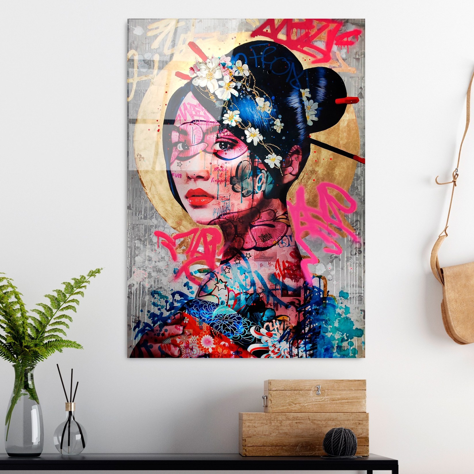 Слика од калено стакло Wallity 70x100cm