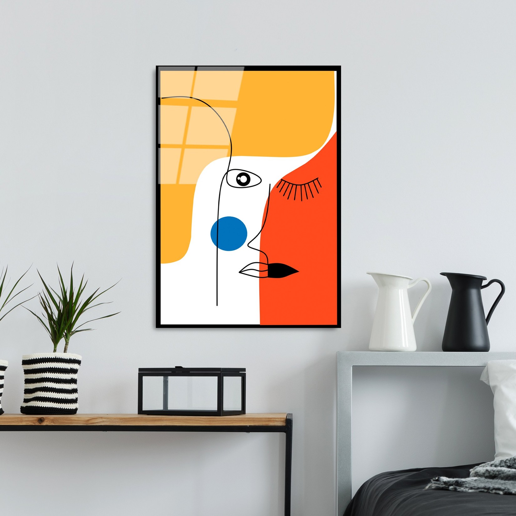 Слика од калено стакло Wallity 45x65cm