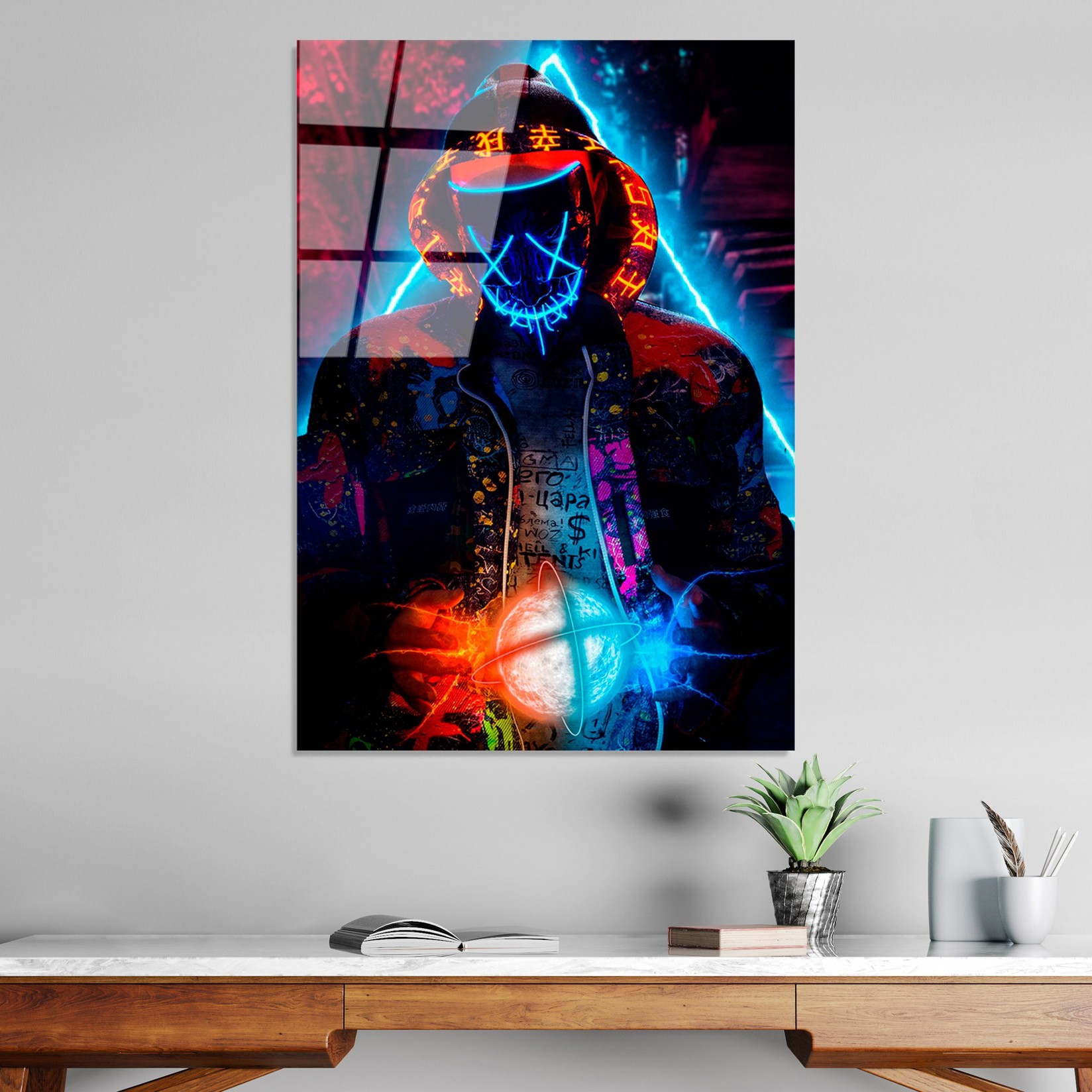 Слика од калено стакло Wallity 70x100cm