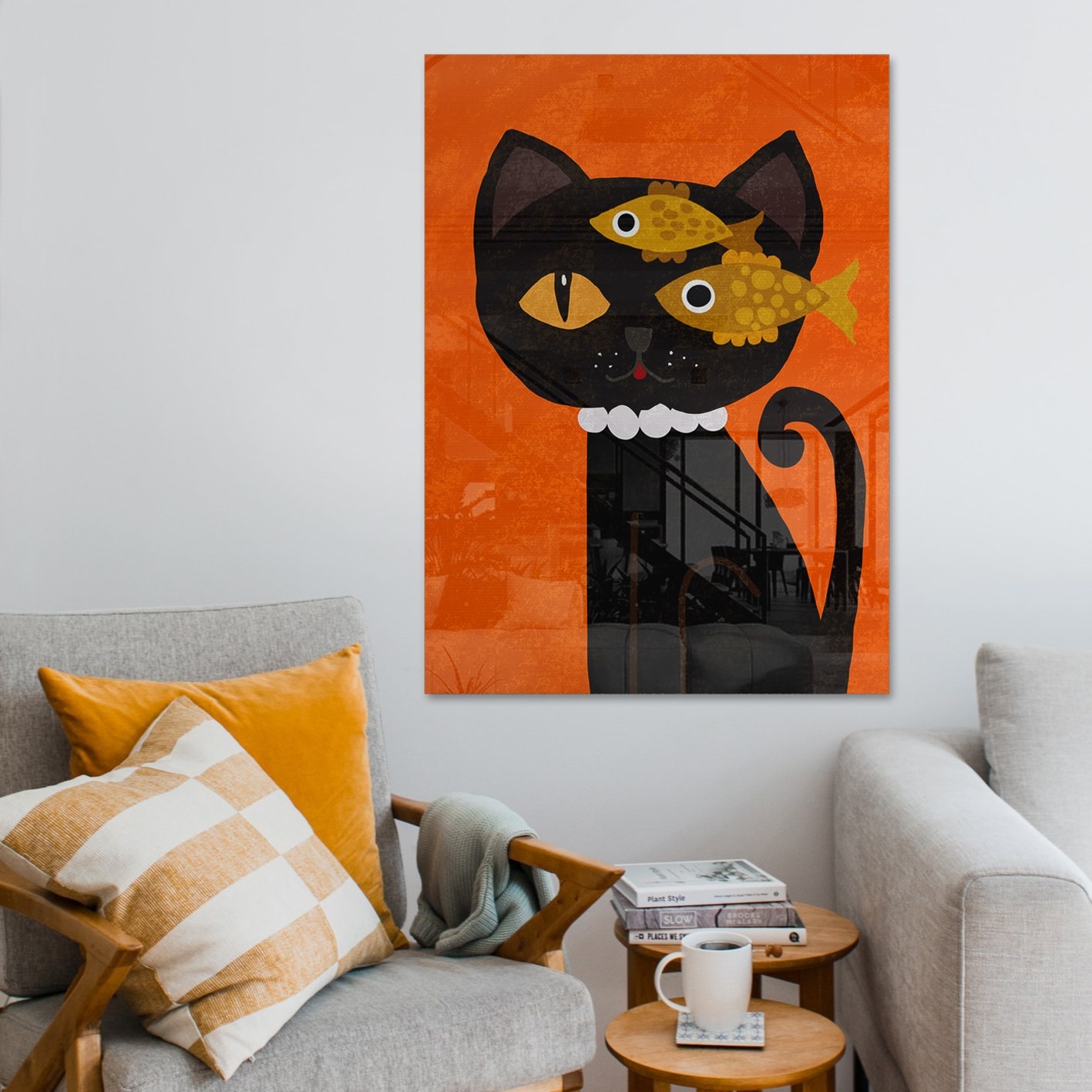 Слика од калено стакло Wallity 50x70cm