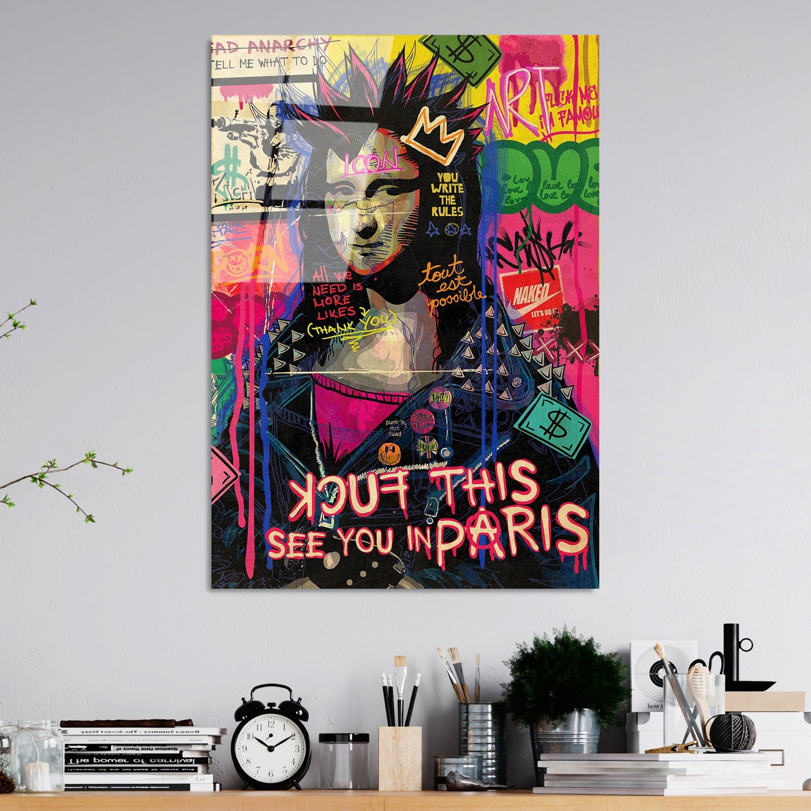 Слика од калено стакло Wallity 70x100cm