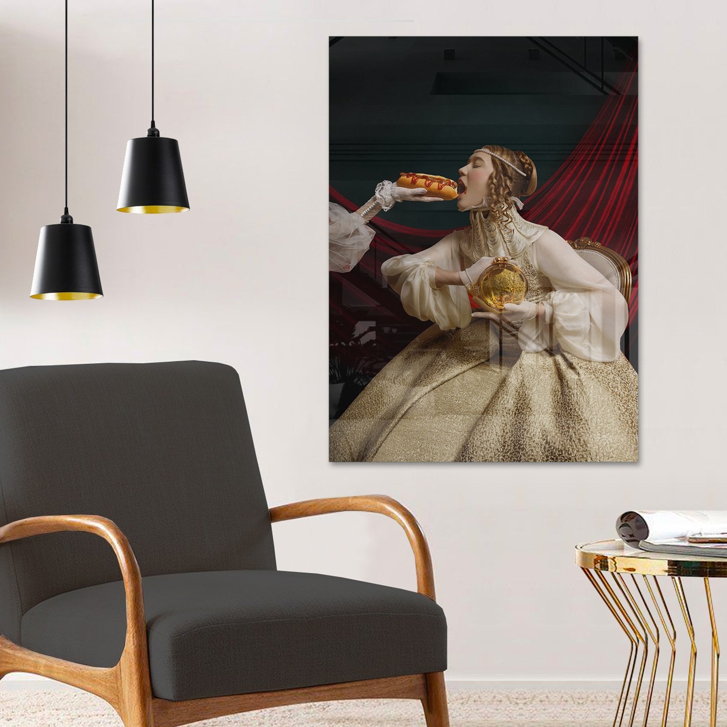 Слика од калено стакло Wallity 40x60cm