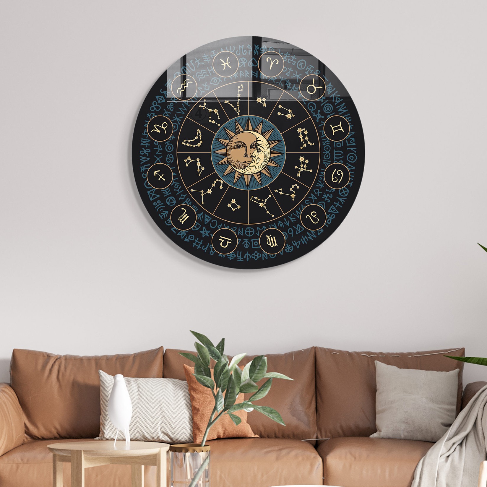 Wallity слика од калено стакло 60x60 см