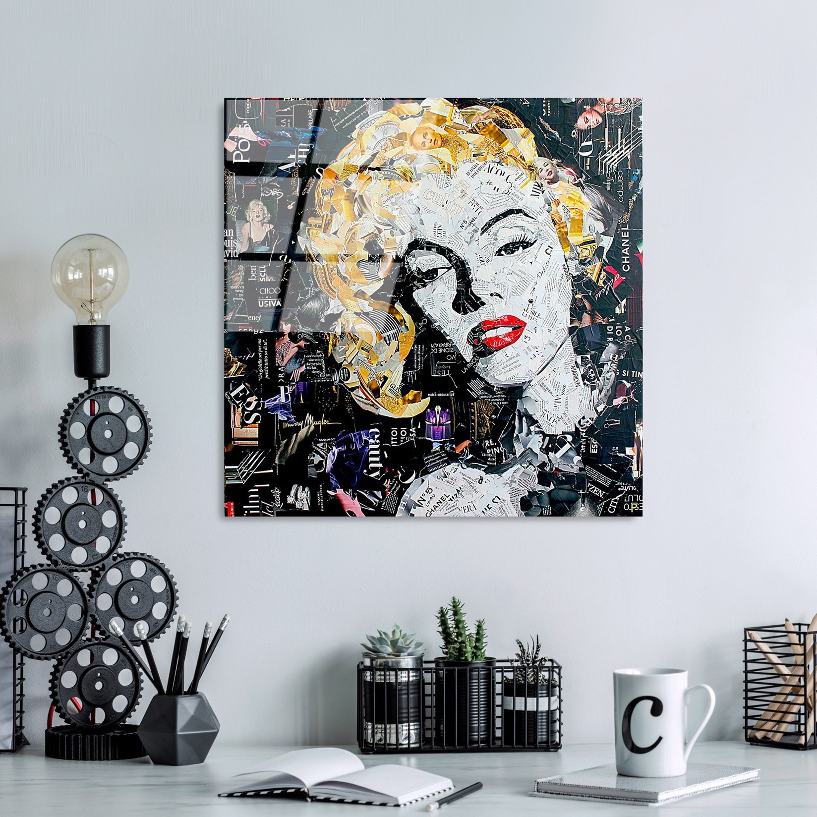 Слика од калено стакло Wallity 50x50cm