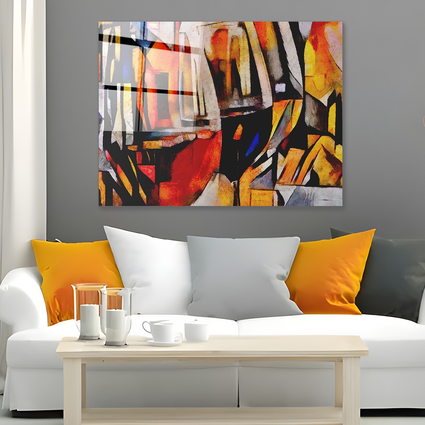 Слика од калено стакло Wallity 40x60cm