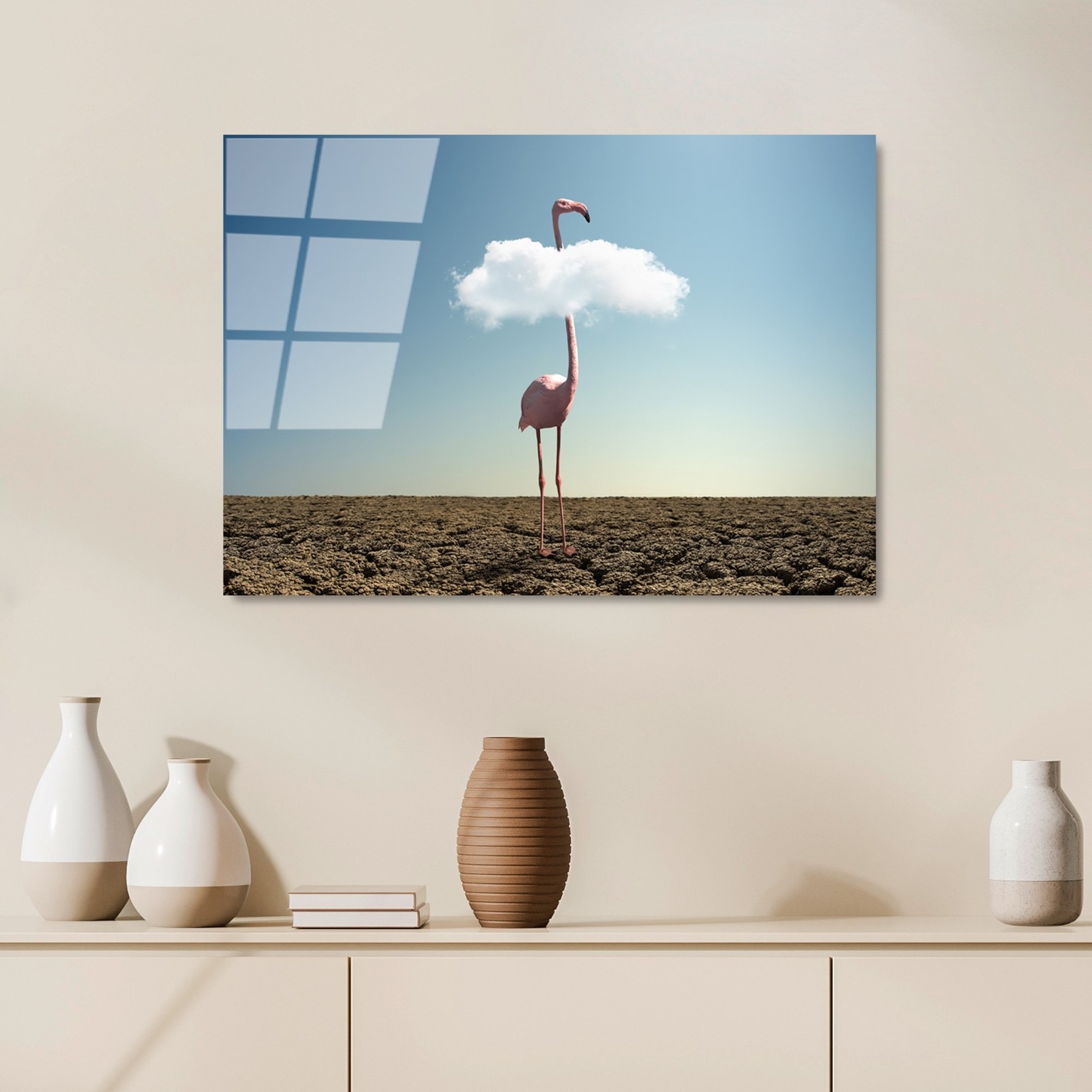 Слика од калено стакло Wallity 50x70cm