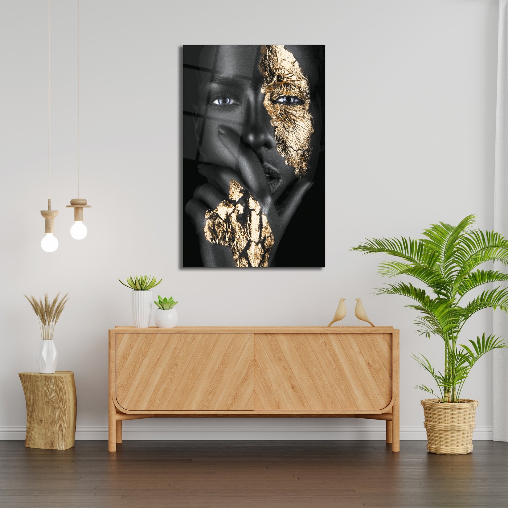 Слика од калено стакло Wallity 110x70cm