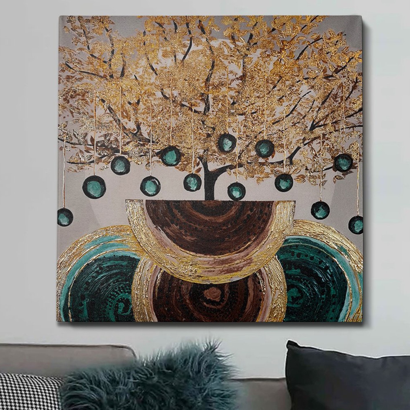 Слика „Волити" 70x70 см, масло на платно