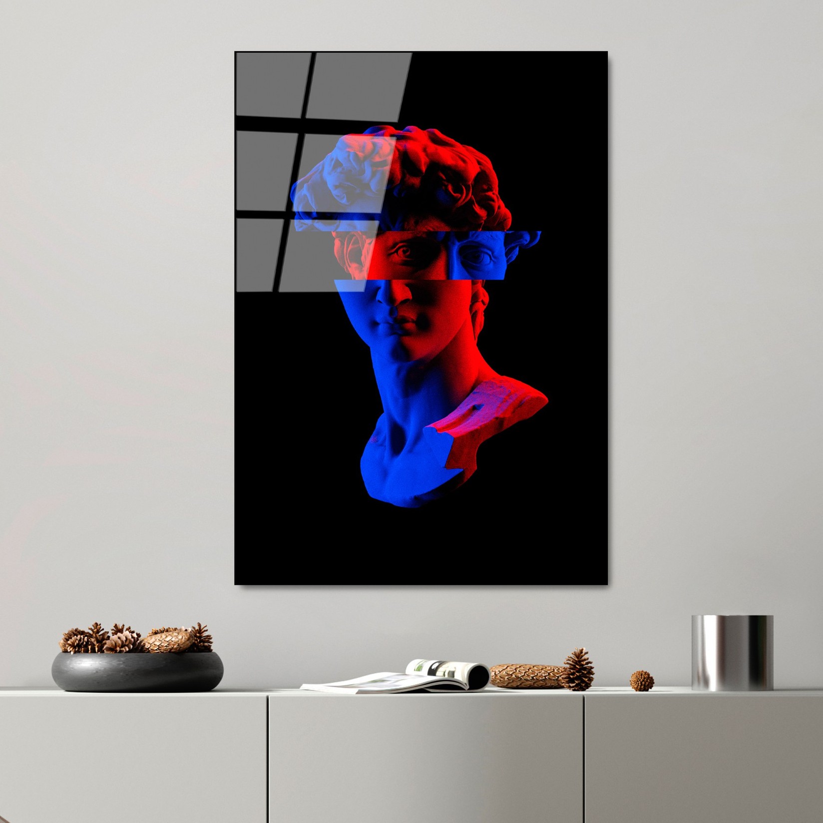 Слика од калено стакло Wallity 70x100cm