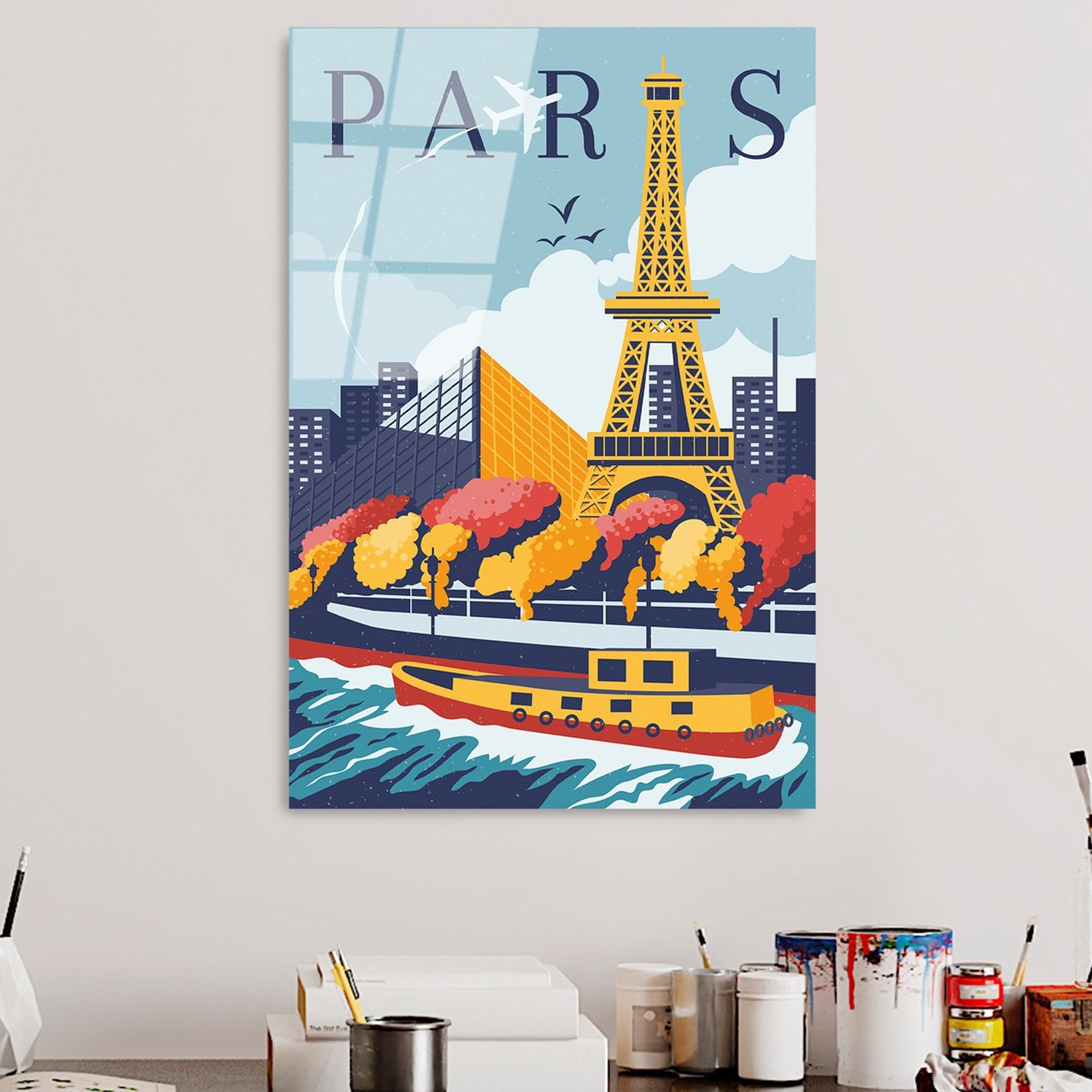 Слика од калено стакло Wallity 30x45cm