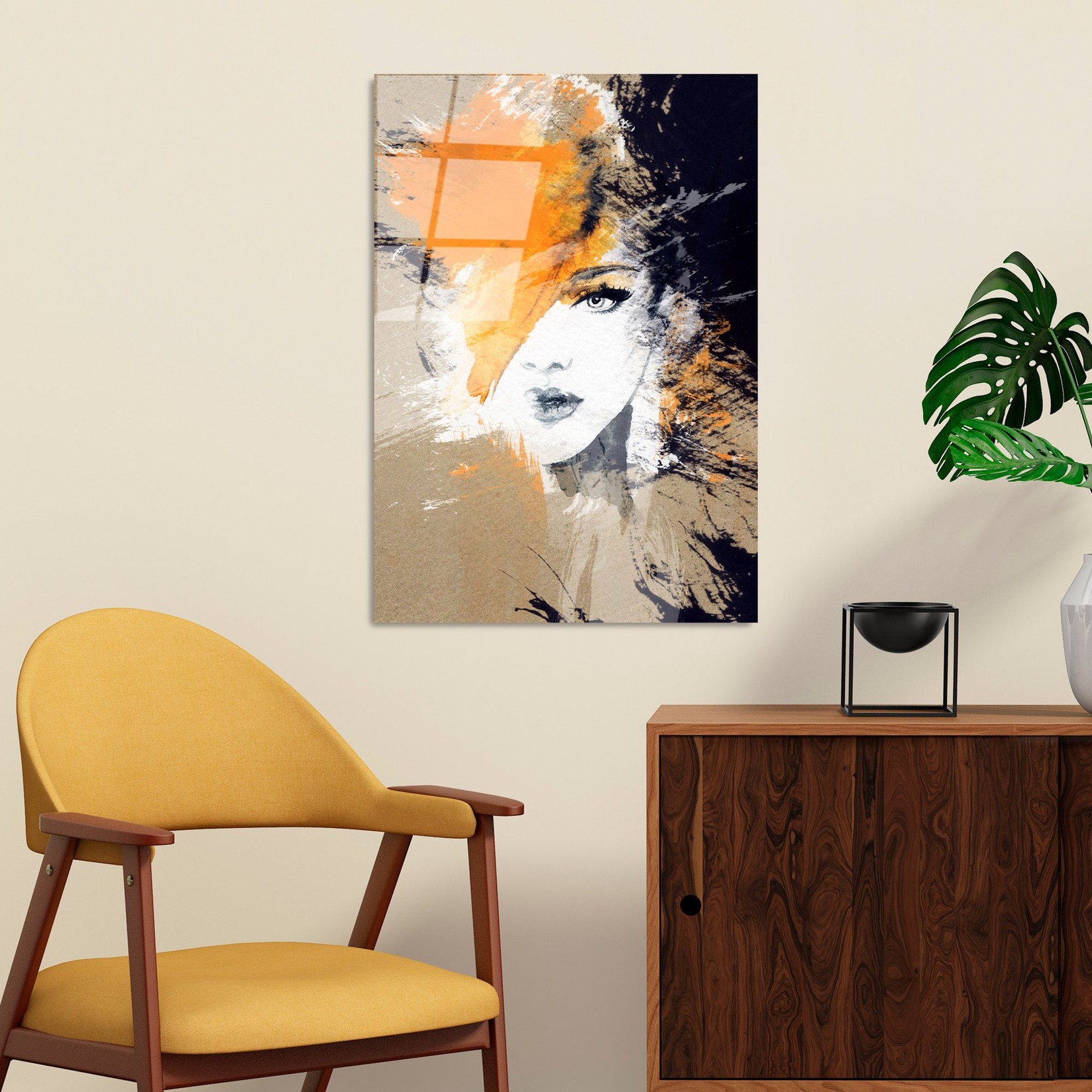 Слика од калено стакло Wallity 50x70cm