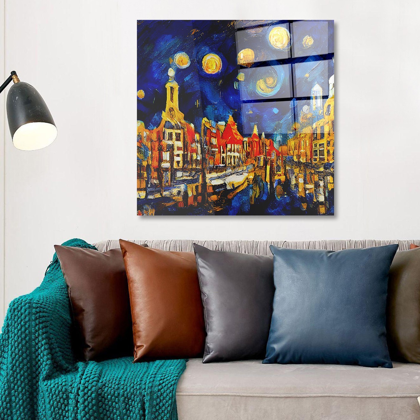 Слика од калено стакло Wallity 70x70cm