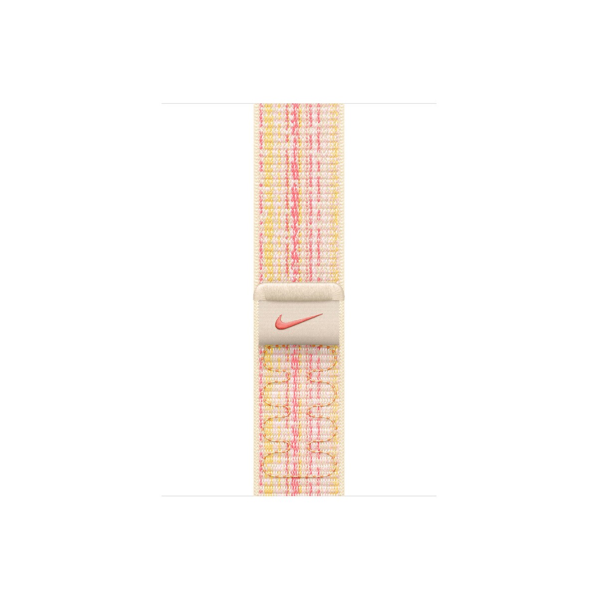 APPLE NIKE Нараквица за часовник Sport Loop, 45mm, Розе-жолта