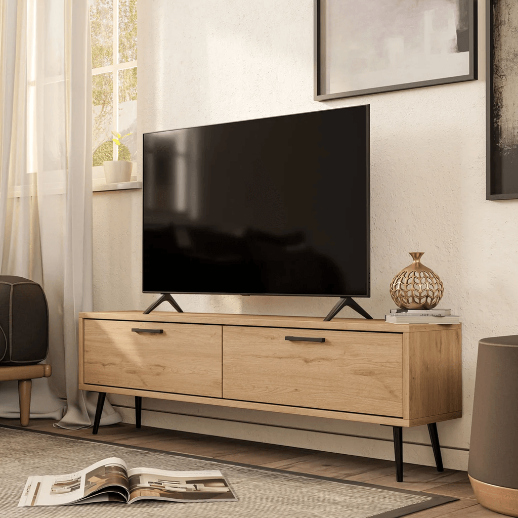 Sitonia ТВ Комода Зандер - 130 × 30 × 45 см