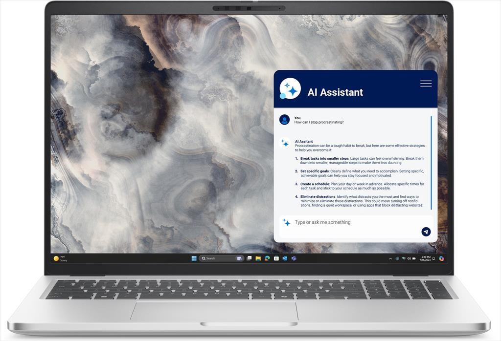 Dell Лаптоп 16" Pro 16 Plus Pb16250, Ultra 5 235U Vpro/16Gb Ram (1X16Gb) 5600 Mhz Ddr5/ 512Gb Ssd Nvme 2230/Cam+Mic,Bt/Backlit Kb/Fullhd+ (16:10)